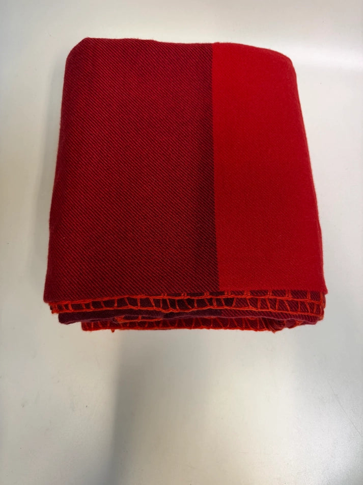 Cashmere + Wool Blanket - Red