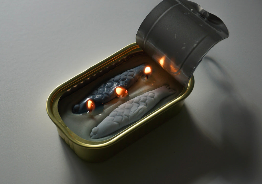 Tinned Fish Candle - Olive Oil + Sea Salt