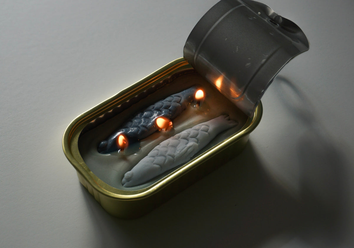 Tinned Fish Candle - Olive Oil + Sea Salt