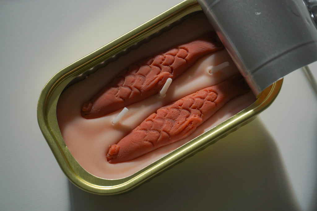 Tinned Fish Candle - Oakmoss + Amber