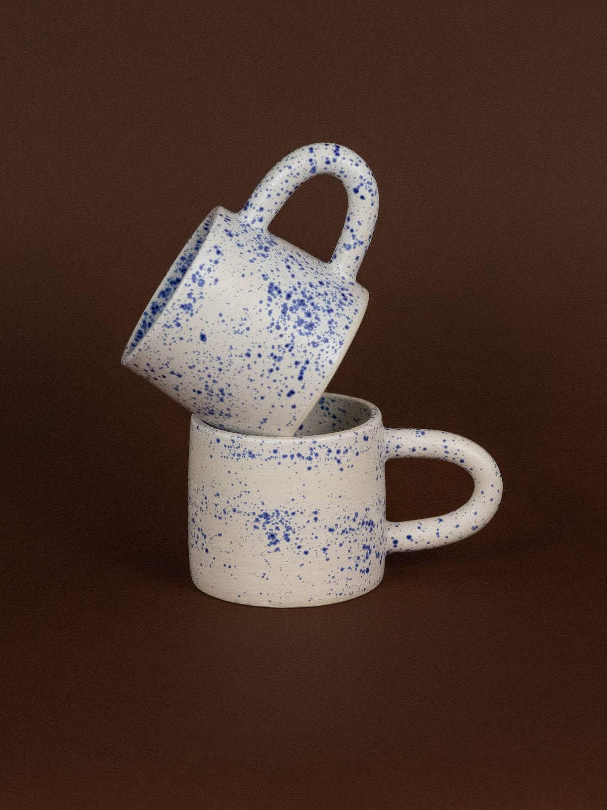 Bleu Dot Handmade Ceramic Mug (Set of 2)